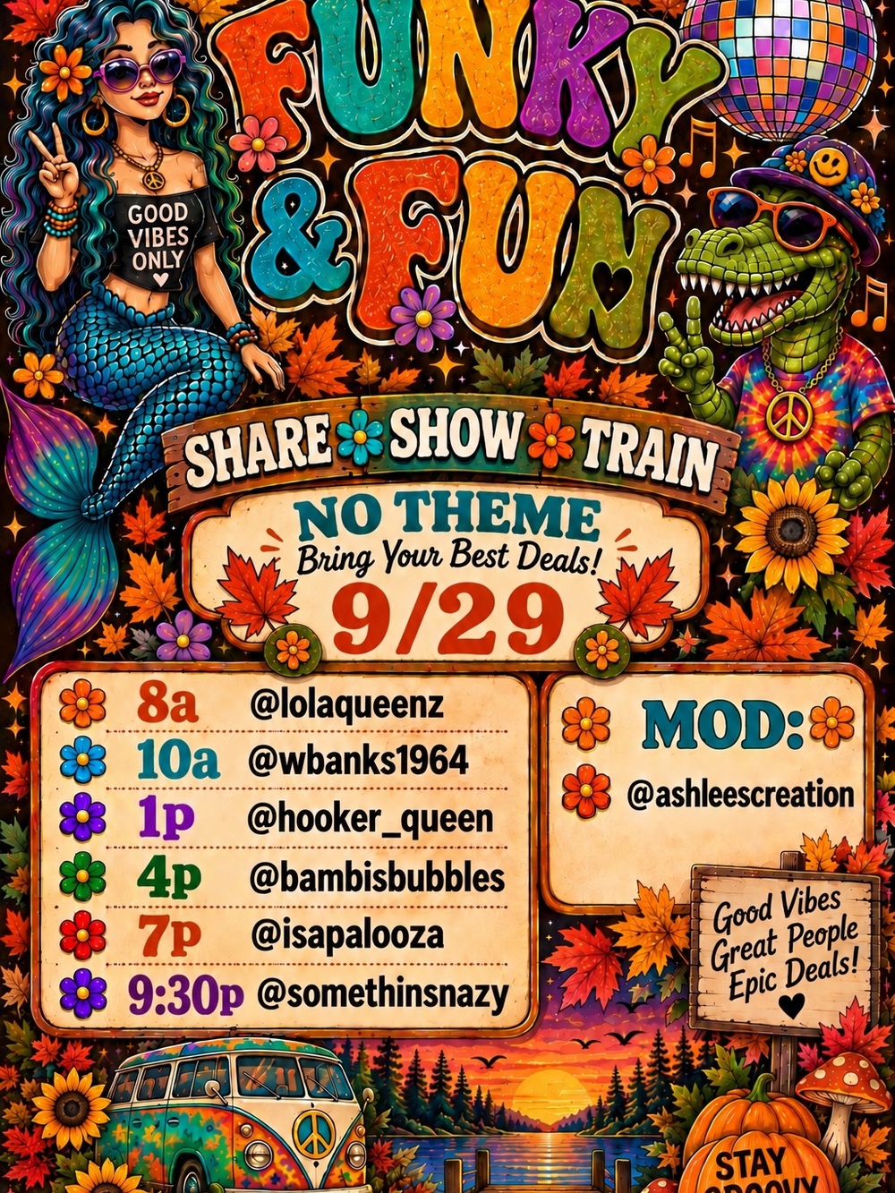 Funky & Fun Share Show Train